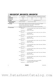 MN102H730F datasheet pdf Panasonic