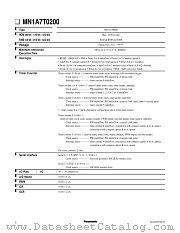 MN1A7T0200 datasheet pdf Panasonic