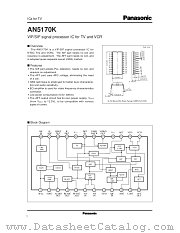 AN5170K datasheet pdf Panasonic