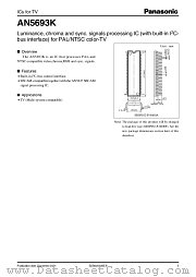 AN5693K datasheet pdf Panasonic