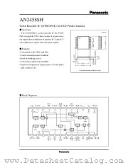AN2458SH datasheet pdf Panasonic