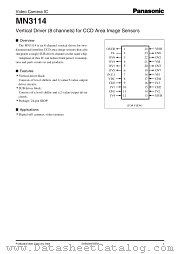 MN3114 datasheet pdf Panasonic