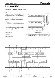 AN7293NSC datasheet pdf Panasonic
