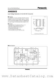 AN8086S datasheet pdf Panasonic