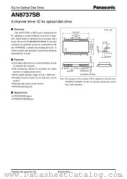 AN8737SB datasheet pdf Panasonic