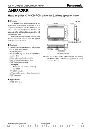 AN8882SB datasheet pdf Panasonic