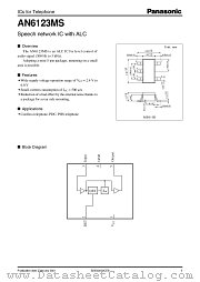 AN6123MS datasheet pdf Panasonic