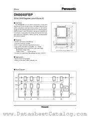 DN8648FBP datasheet pdf Panasonic