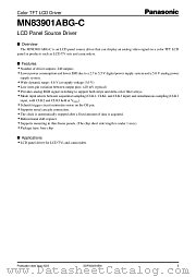 MN83901ABG-C datasheet pdf Panasonic