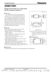 AN8013SH datasheet pdf Panasonic