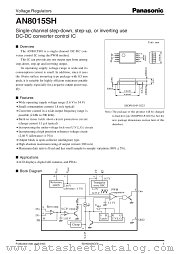 AN8015SH datasheet pdf Panasonic