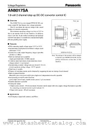 AN8017SA datasheet pdf Panasonic