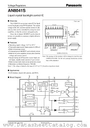 AN8041S datasheet pdf Panasonic