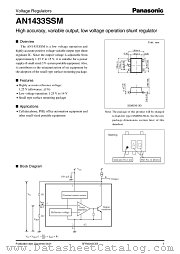 AN1433SSM datasheet pdf Panasonic