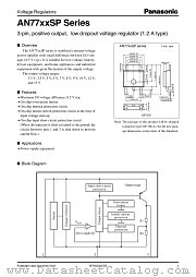 AN7708SP datasheet pdf Panasonic