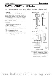 AN77L05M datasheet pdf Panasonic