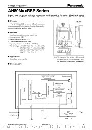 AN80M33RSP datasheet pdf Panasonic