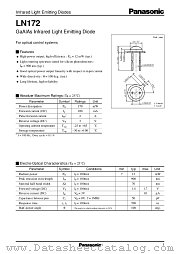 LN172 datasheet pdf Panasonic