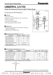 LNA2701L datasheet pdf Panasonic