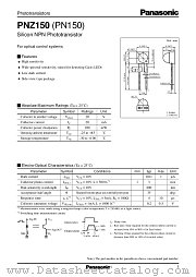 PN150 datasheet pdf Panasonic