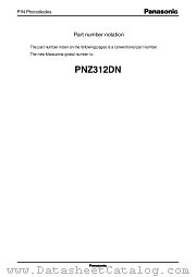 PNZ312DN datasheet pdf Panasonic