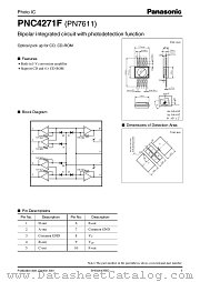 PNC4271F datasheet pdf Panasonic