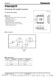 PNA4S87F datasheet pdf Panasonic