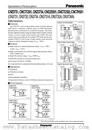 CNZ3731 datasheet pdf Panasonic