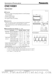 CNC1H001 datasheet pdf Panasonic