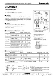 CNA1312K datasheet pdf Panasonic