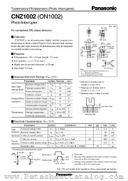 CNZ1002 datasheet pdf Panasonic