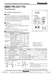 CNZ1179 datasheet pdf Panasonic