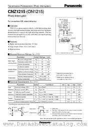 ON1215 datasheet pdf Panasonic