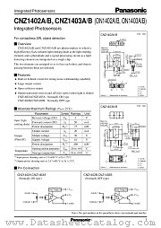 CNZ1402A datasheet pdf Panasonic