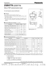 2SB779 datasheet pdf Panasonic