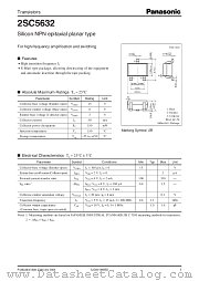2SC5632 datasheet pdf Panasonic
