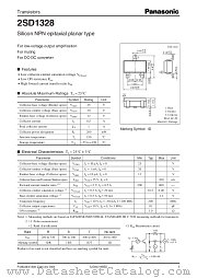 2SD1328 datasheet pdf Panasonic