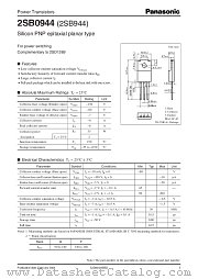 2SB0944 datasheet pdf Panasonic
