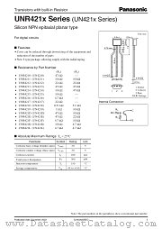 UN4215 datasheet pdf Panasonic