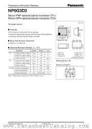 NP0G3D2 datasheet pdf Panasonic
