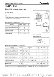 UNR31AM datasheet pdf Panasonic