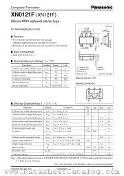 XN0121F datasheet pdf Panasonic