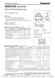XN0121M datasheet pdf Panasonic