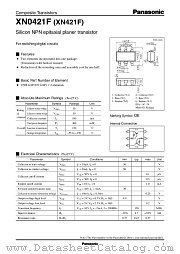 XN0421F datasheet pdf Panasonic