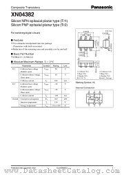 XN04382 datasheet pdf Panasonic