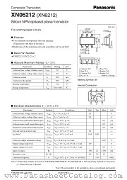 XN6212 datasheet pdf Panasonic