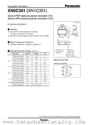 XN0C301 datasheet pdf Panasonic
