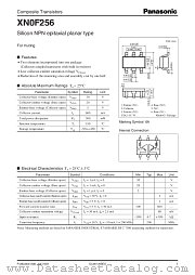 XN0F256 datasheet pdf Panasonic