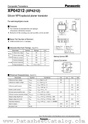XP4212 datasheet pdf Panasonic