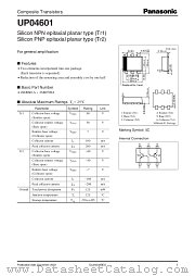 UP04601 datasheet pdf Panasonic